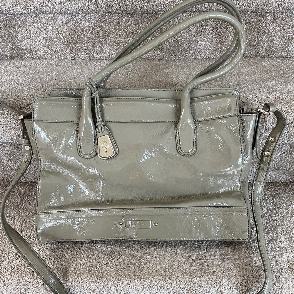 Cole Haan Shiny Leather Tote